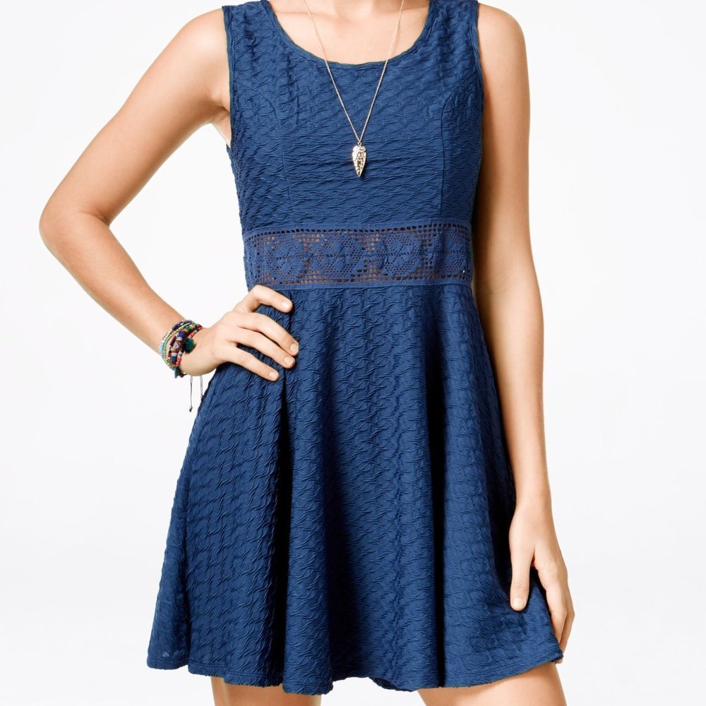 🆕 NWT American Rag Dress with Crochet Waistband